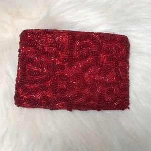 Saks Fifth Avenue | Embroidered Coin Wallet